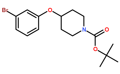 1-BOC-4-(3-溴苯氧基)哌啶