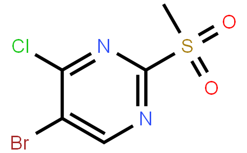 5-Bromo-4-chloro-2-(methylsulfonyl)pyrimidine
