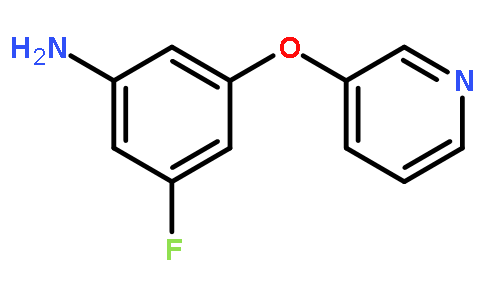 3-Fluoro-5-(pyridin-3-yloxy)aniline