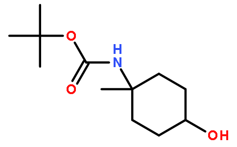 tert-butyl (4-hydroxy-1-methylcyclohexyl)carbamate