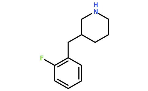 3-(2-fluorobenzyl)piperidine