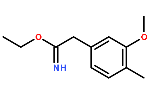 ethyl 2-(3-methoxy-4-methylphenyl)acetimidate