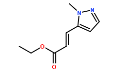 (2E)-3-(1-methyl-1H-pyrazol-5-yl)-2-Propenoic acid ethyl ester