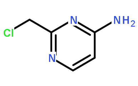 4-Pyrimidinamine, 2-(chloromethyl)- (9CI)