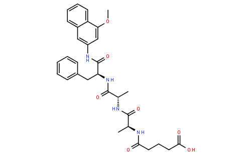 Glutaryl-Ala-Ala-Phe-4-methoxy-β-naphthylamide