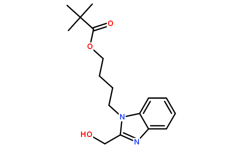 4-[2-(HydroxyMethyl)-1H-benzoiMidazol-1-yl]butyl Pivalate