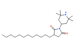3-dodecyl-1-(2,2,6,6-tetramethyl-4-piperidyl)pyrrolidine-2,5-dione