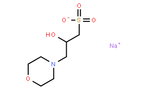 3-(N-嗎啉基)-2-羥基丙磺酸鈉