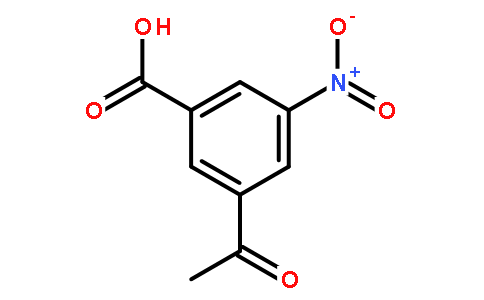 3-乙酰基-5-硝基苯甲酸