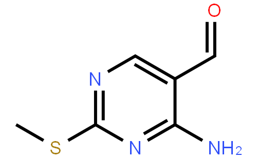 4-AMINO-2-METHYLTHIO-PYRIMIDINE-5-CARBALDEHYDE