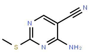 4-氨基-2-(甲基硫代)嘧啶-5-腈