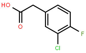 3-氯-4-氟苯基乙酸