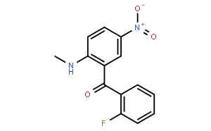 2-甲氨基-5-硝基-2'-氟二苯甲酮