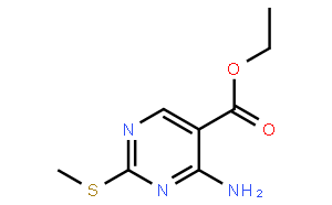 2-(甲硫基)-4-氨基嘧啶-5-甲酸乙酯