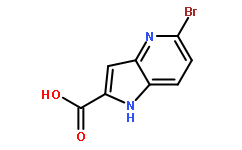 5-溴-1H-吡咯并[3,2-b]吡啶-2-羧酸