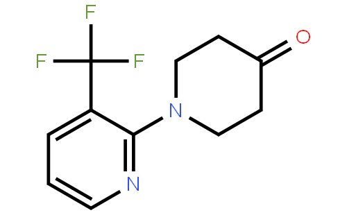 1-(3-(Trifluoromethyl)pyridin-2-yl)piperidin-4-one