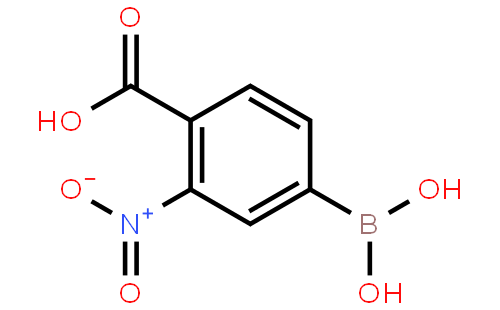 4-Borono-2-nitrobenzoic acid
