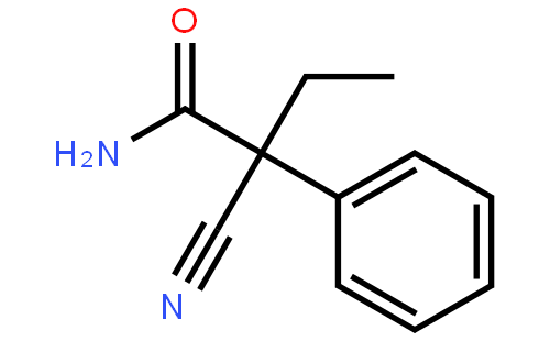 rac 2-Cyano-2-phenylbutanamide