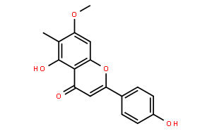 5-羥基-2-(4-羥基苯基)-7-甲氧基-6-甲基-4H-1-苯并吡喃-4-酮