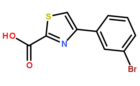 4-(3-Bromophenyl)thiazole-2-carboxylic Acid