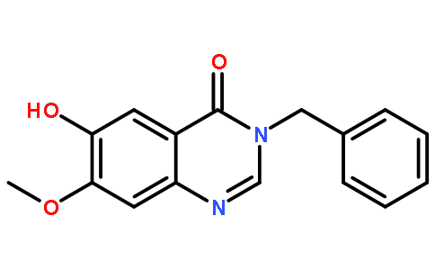 3-Benzyl-6-hydroxy-7-methoxyquinazolin-4(3H)-one