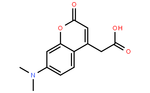 2-(7-(Dimethylamino)-2-oxo-2H-chromen-4-yl)acetic acid