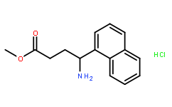 4-Amino-4-naphthalen-1-yl-butyric acid methylester hydrochloride