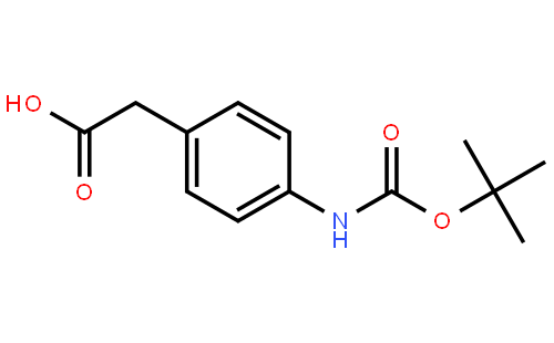 2-(4-((tert-Butoxycarbonyl)amino)phenyl)acetic acid