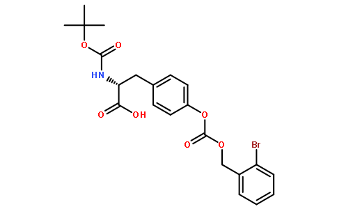 Boc-O-(2-溴苄氧羰基)-D-酪氨酸