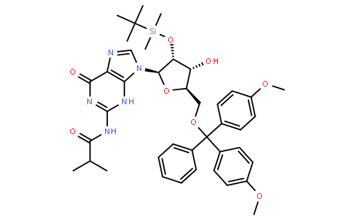 5'-O-DMT-2'-O-iBu-N-Bz-Guanosine