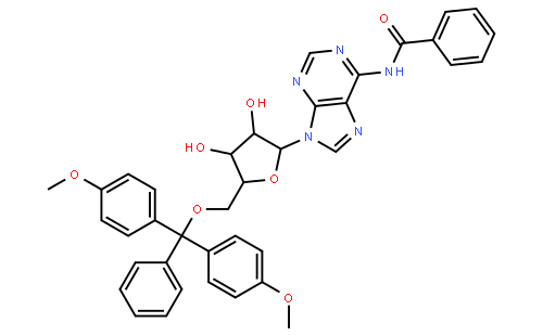 5'-O-(4,4'-二甲氧基三苯甲基)-N6-苯甲酰基腺苷