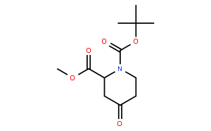 4-oxo-1,2-piperidinedicarboxylic acid 1-(tert-butyl) 2-methyl ester