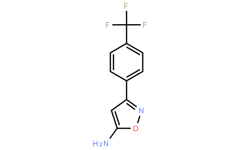 5-Amino-3-[4-(trifluoromethyl)phenyl]isoxazole