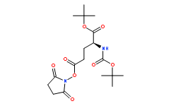 (S)-1-叔丁基 5-(2,5-二氧代吡咯烷基-1-基) 2-((叔丁氧羰基)氨基)戊二酸酯