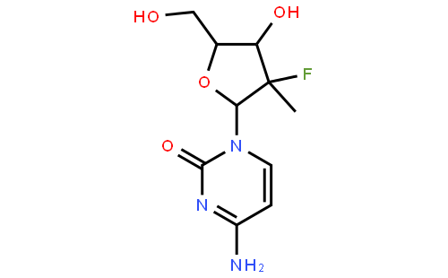 2'-去氧-2'-氟-2'-C-甲基胞苷
