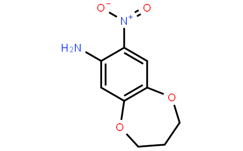 8-Nitro-3,4-dihydro-2H-benzo[b][1,4]dioxepin-7-amine