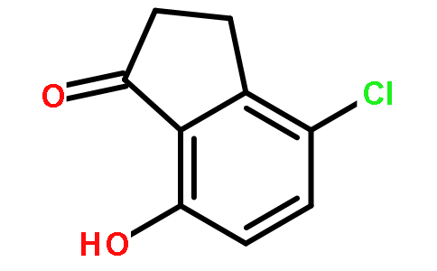 4-chloro-2,3-dihydro-7-hydroxyinden-1-one