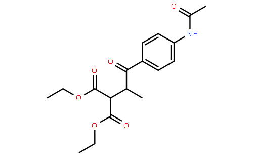 二乙基 2-(1-(4-乙酰胺基苯基)-1-氧代丙-2-基)丙二酸酯
