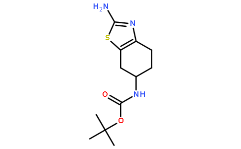 (2-Amino-4,5,6,7-tetrahydro-benzothiazol-6-yl)-carbamic acid tert-butyl ester