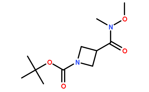 tert-butyl 3-(methoxy(methyl)carbamoyl)azetidine-1-carboxylate