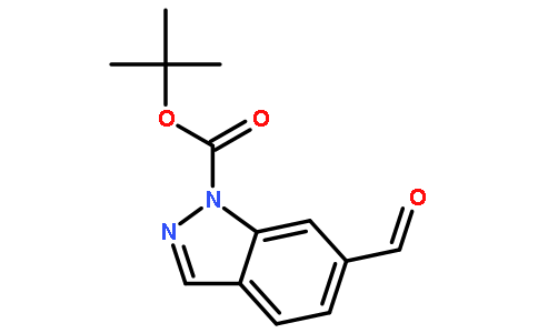 1H-INDAZOLE-1-CARBOXYLIC ACID,6-FORMYL-,1,1-DIMETHYLETHYL ESTER