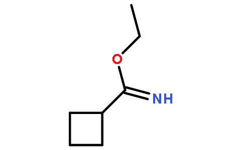 Cyclobutanecarboximidic acid ethyl ester