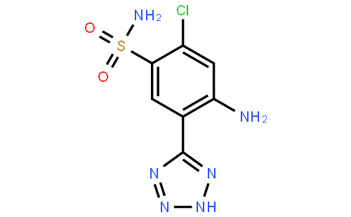 5-（4‘-chloro-5'-sulfamoyl-2'-amino)phenyl-tetrazole