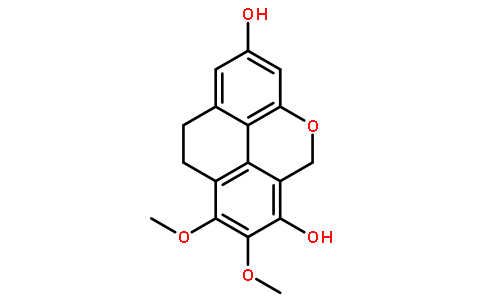 贝母兰素结构式