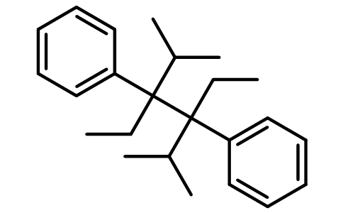 3,4-diethyl-2,5-dimethyl-3,4-diphenyl hexane