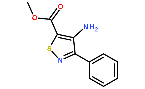 Methyl 4-amino-3-phenylisothiazole-5-carboxylate