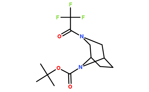 tert-Butyl 3-(2,2,2-trifluoroacetyl)-3,8-diazabicyclo[3.2.1]octane-8-carboxylate