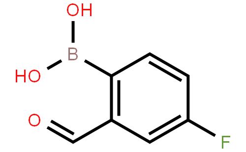 4-氟-2-醛基苯硼酸