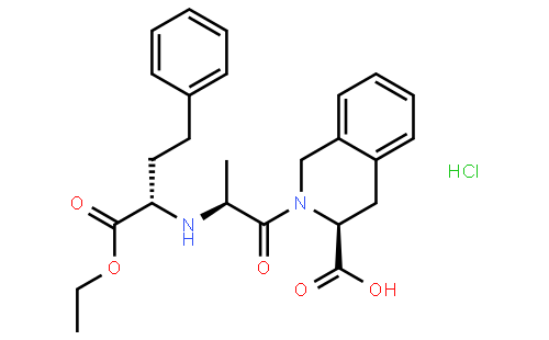 quinapril hydrochloride structure
