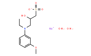 3-(N-乙基-3-甲氧基苯胺基)-2-羟基-1-丙烷磺酸钠盐 [用于生化研究]